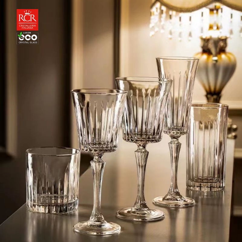 意大利RCR水晶鸡尾酒杯特饮杯永恒系花式马天尼杯葡萄酒杯香槟杯