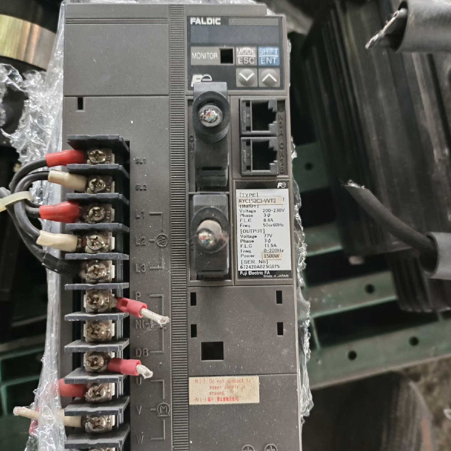 富土伺服电机Fe, GYG152CC2-T2E，1.5KW,.询价