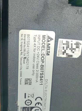 人机界面DOP-B07SS411触摸屏D0P-B.询价