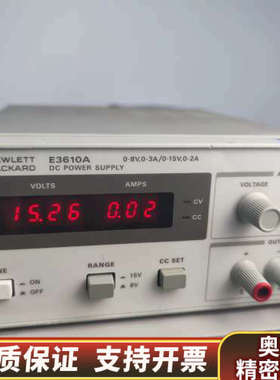 出HP  E3610A  0-8V 0-3A/0-15V.询价