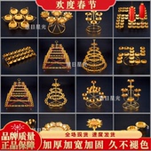 酥油灯灯架灯座家用灯座灯架合金酥油灯座烛台合金灯座腊烛台 包邮