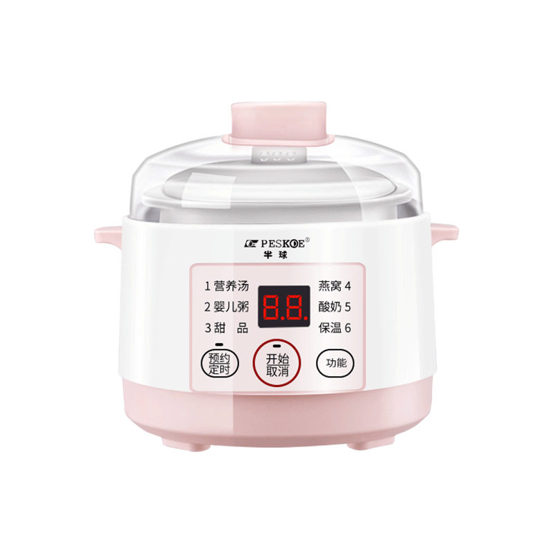 礼品电炖锅小1-2人家用陶瓷隔水炖bb煲汤煮粥全自动燕窝炖盅,厨房电器,电炖锅/煲汤锅/电炖盅,淘宝优惠券,粉丝福利购,淘宝优惠卷
