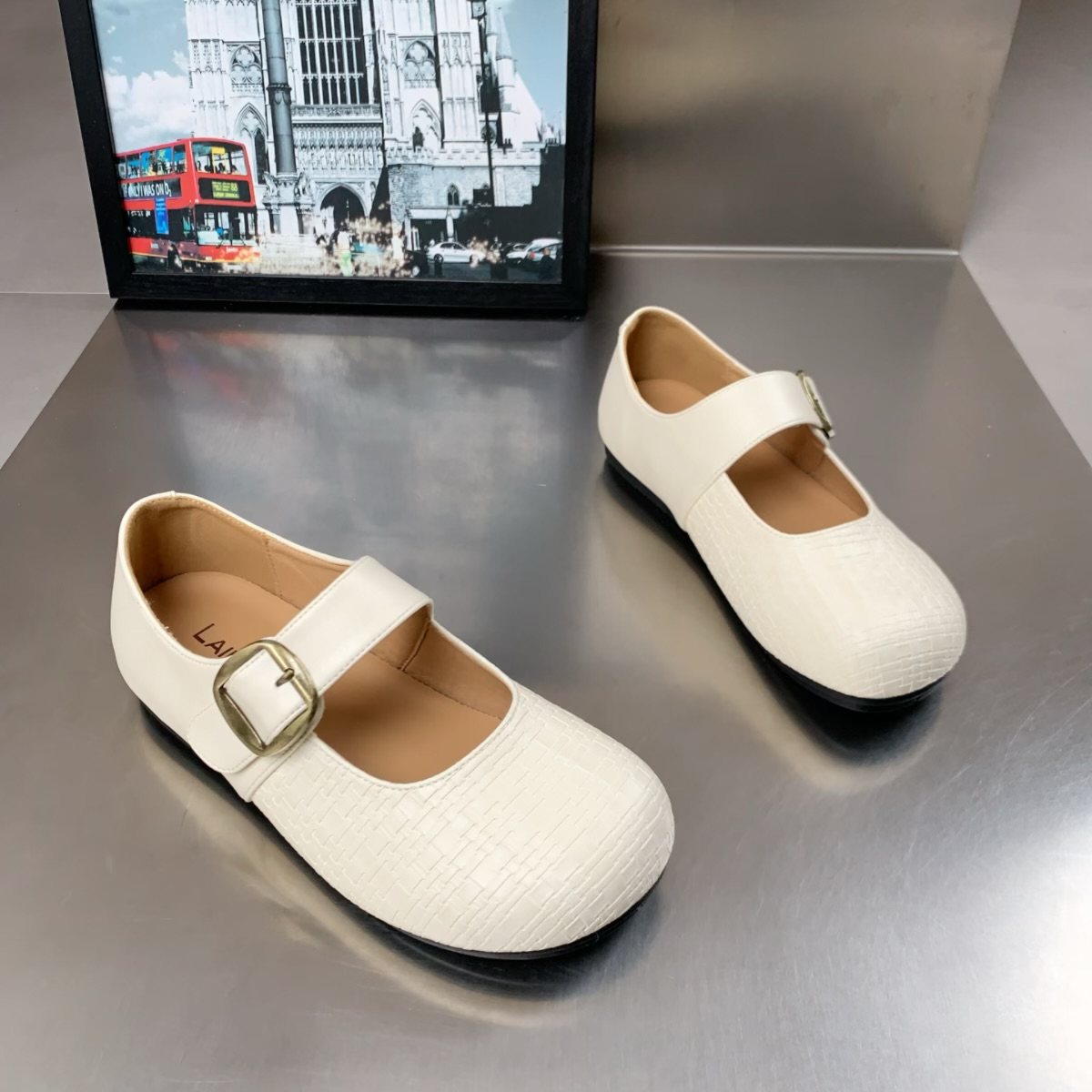 温柔风编织玛丽珍鞋女2026春新款平底浅口一字扣软底舒适百搭单鞋,女鞋,玛丽珍鞋,淘宝优惠券,粉丝福利购,淘宝优惠卷