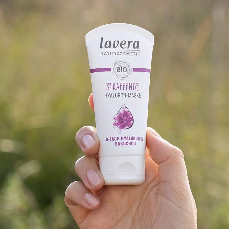 德国lavera拉薇雪绒花补骨脂酚清爽啫喱面膜50ml玻尿酸保税仓发货