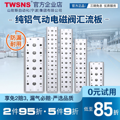 TWSNS山耐斯电磁阀阀板4V210