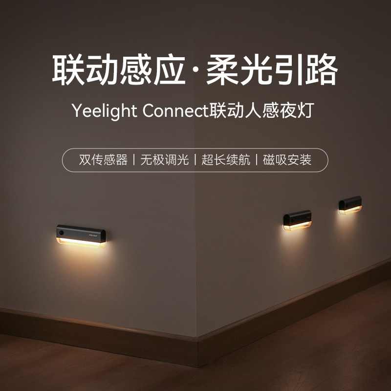 yeelight联动感应小夜灯图片