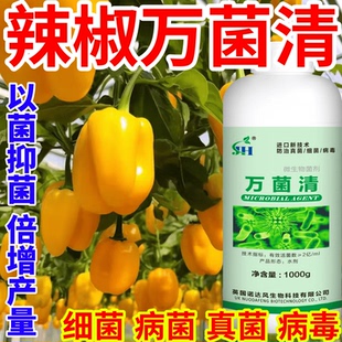 辣椒万菌清进口配方以菌抑菌抗重茬防根腐白粉病早晚疫病作物通用