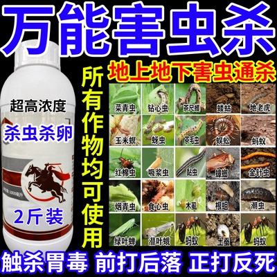 万能害虫杀杀胃毒内吸杀虫保质保量果树蔬菜花卉通用型农药杀虫剂