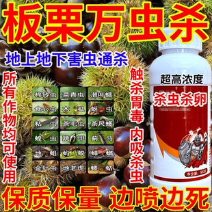 板栗万虫杀性害虫通通杀菜青虫蚜虫红蜘蛛果树蔬菜花卉杀虫剂农药