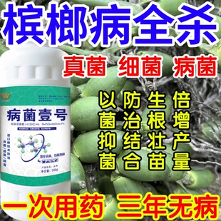 槟榔病全杀以菌抑菌病菌壹号生根绿叶生物防治果树蔬菜花卉杀菌剂