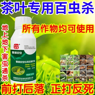 茶叶专用百虫杀杀卵双杀果树蔬菜花卉蛛螨蚜虫黏虫助剂生物溶解剂