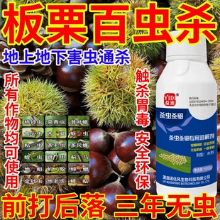 板栗百虫杀虫卵双杀果树蔬菜花卉一喷多防安全环保助剂生物溶解剂