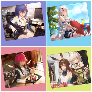 明日方舟小号鼠标垫动漫加厚定制二次元阿米娅笔记本电脑防水胶垫