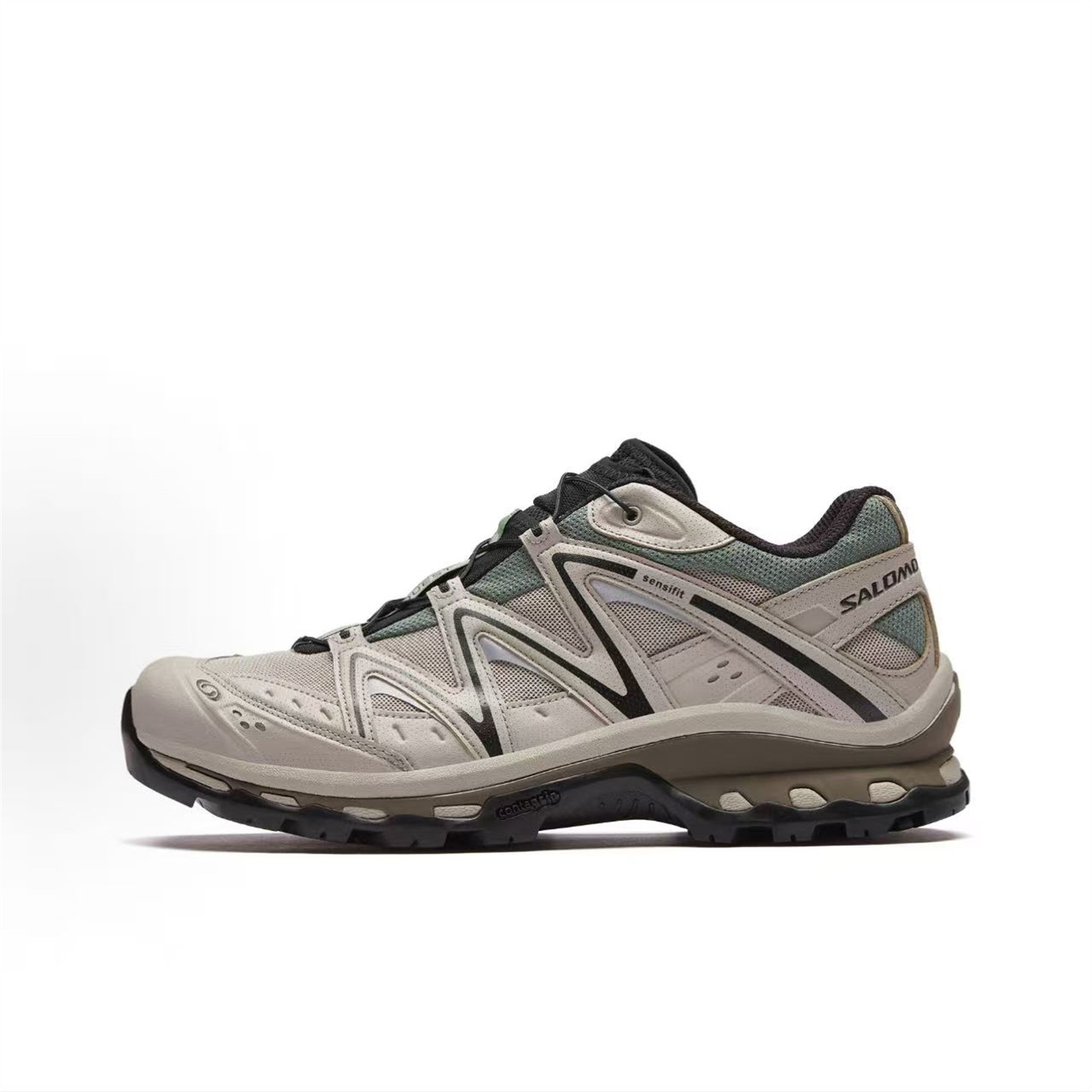 SALOMON萨洛蒙 XT-Quest 低帮 户外越野跑步鞋 月桂花色L47479000图片