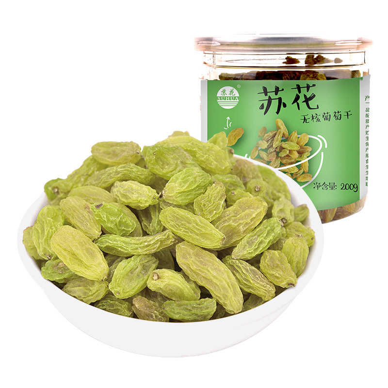 苏花零食特产葡萄干吐鲁番无核葡萄干休闲零食果干蜜饯200g
