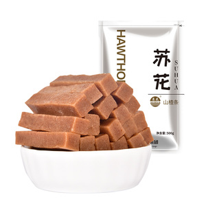 苏花山楂条500g*2袋装 山楂条零食儿童办公室休闲零食