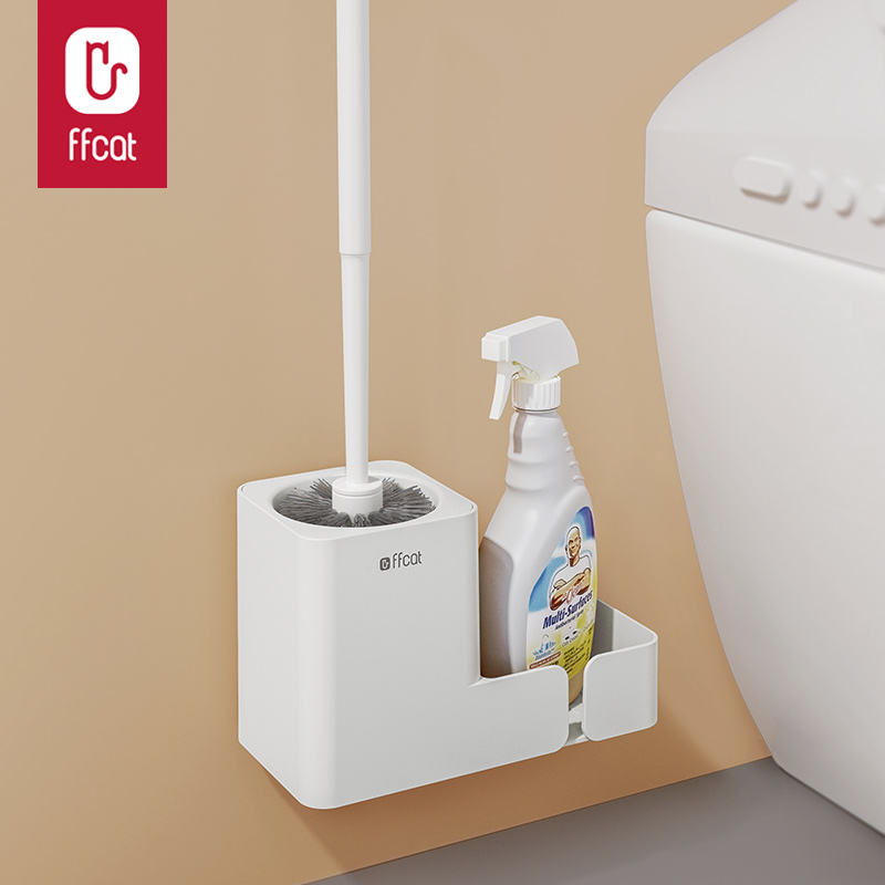 非非猫马桶刷置物架壁挂