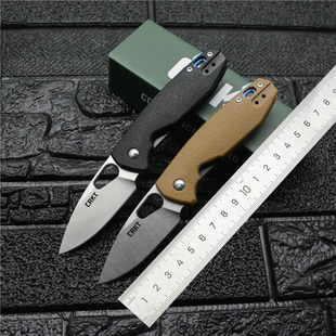 CRKT5390折刀锋利高硬度家用瓜果刀水果刀便携随身刀折叠刀工具刀