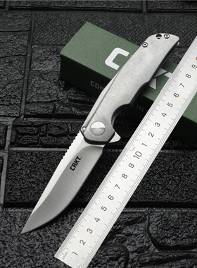 CRKT3720折刀户外随身刀具防身工具高硬度锋利折叠刀水果刀口袋刀