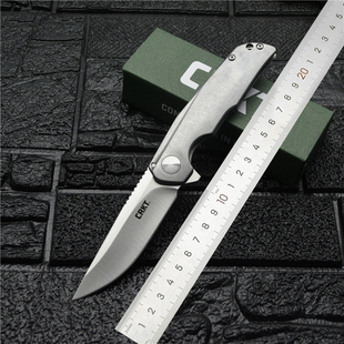 CRKT3720折刀户外随身刀具防身工具高硬度锋利折叠刀水果刀口袋刀