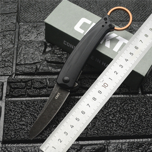 CRKT7150折刀迷你户外刀具防身工具高硬度锋利折叠刀水果刀口袋刀