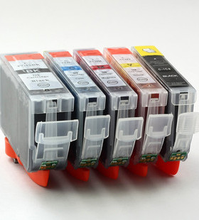 兼容佳能 520BK C M Y墨盒全新带芯片IP3600 IP4600 MP620 MP980