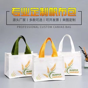 定制帆布袋高端礼品袋印logo图案