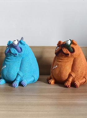 创意万圣节礼物僵尸狗摆件花园庭