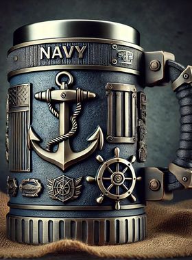 马克杯创意树脂不锈钢水