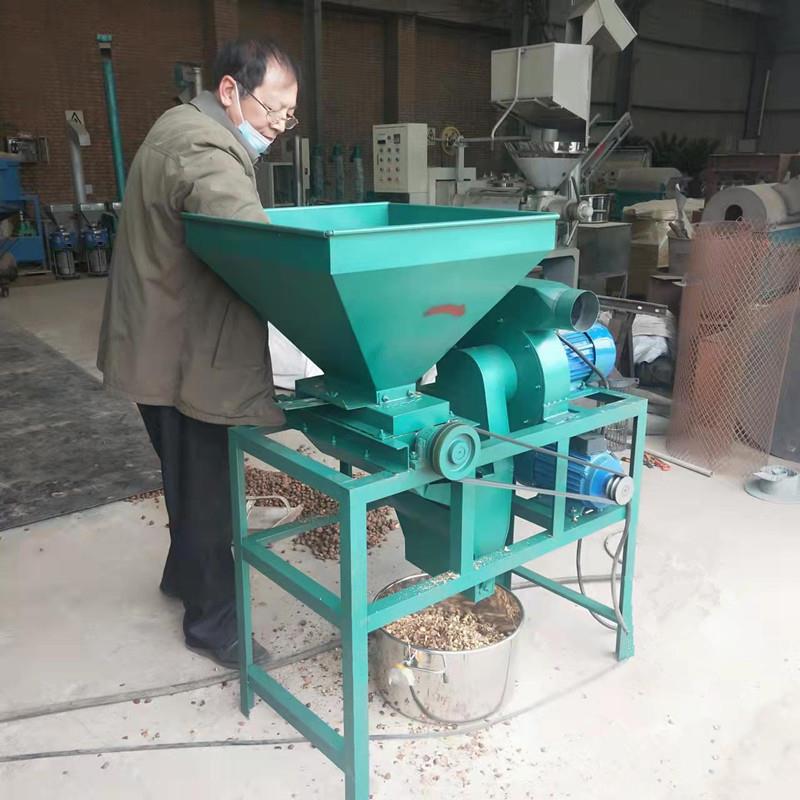 赢供应山茶籽嵩剥壳机DFP油茶剥皮油机山茶籽去皮果机茶籽脱壳机