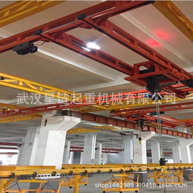 双合梁单梁组式气动平器kbk轨道衡轻型起重设机备工具悬臂吊葫芦