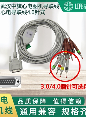心电图机导联线兼容武汉中旗