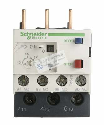 全新原装正品施耐德TeSys D系列热过载继电器 LRD12 (5.5-8.0A)议