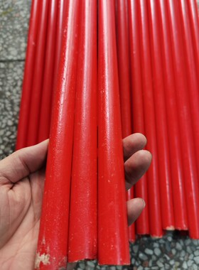 大红色棒料中国红棒料鲜红棒料血红密胺料红灯笼棒料口盖料葫芦口