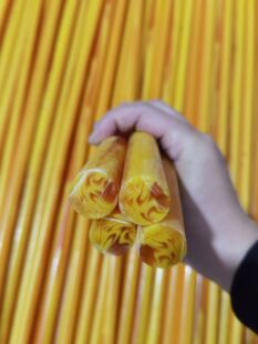 黄蜜蜡料黄花纹蜜蜡气孔料虫盖料手柄料密胺料黄蜜蜡料仿坎伯兰料