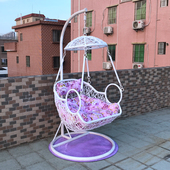 小绵羊家俱吊篮摇椅藤椅秋千鸟巢吊床室内户外阳台度假村家用吊椅