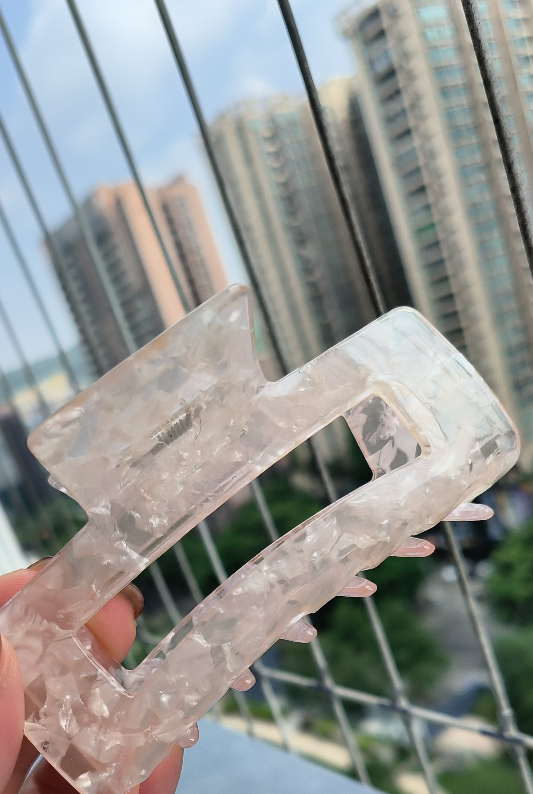 法式简约抓夹~盘发神器~复古醋酸鲨鱼夹大号发抓发爪夹发卡后脑勺