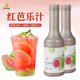 盾皇浓缩红芭乐复合酵素饮料果汁奶茶店专用冲饮品原料浓浆 1.3kg