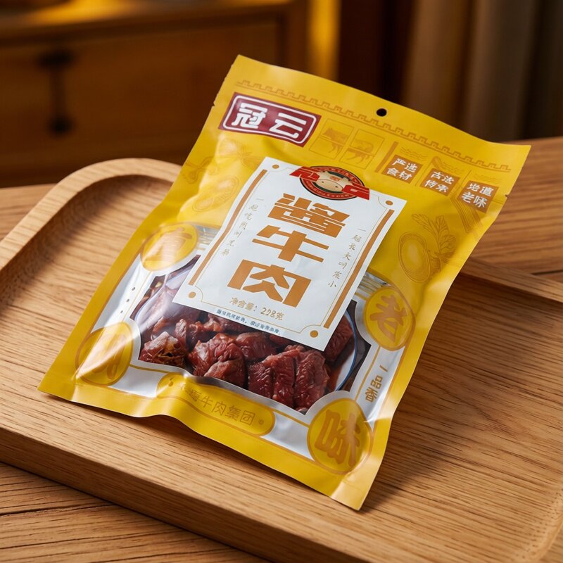 山西特产冠云平遥牛肉228g一品香酱牛肉零食熟新鲜食真空小包装