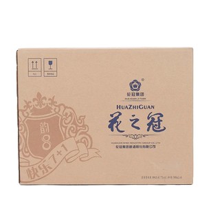 花冠花之冠韵8浓香型国产白酒鲁酒礼品酒42度冠群芳酒整箱优惠