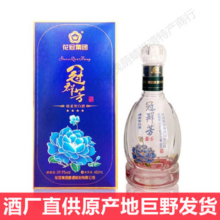 【保真】花冠白酒冠群芳酒四星绵柔6柔六40度 整箱（6*480ml）
