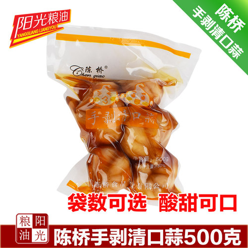 陈桥手剥清口蒜500g酸甜可口