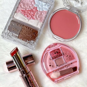 2月下旬发售 花瓣面部调色盘口红唇膏 日本砍妹井田canmake腮红