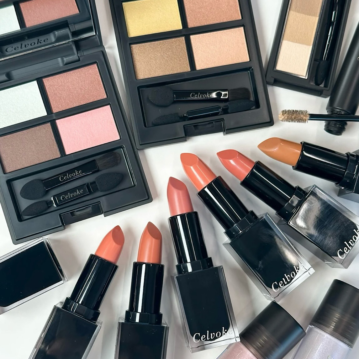 日本celvoke口红眼影染眉膏高光