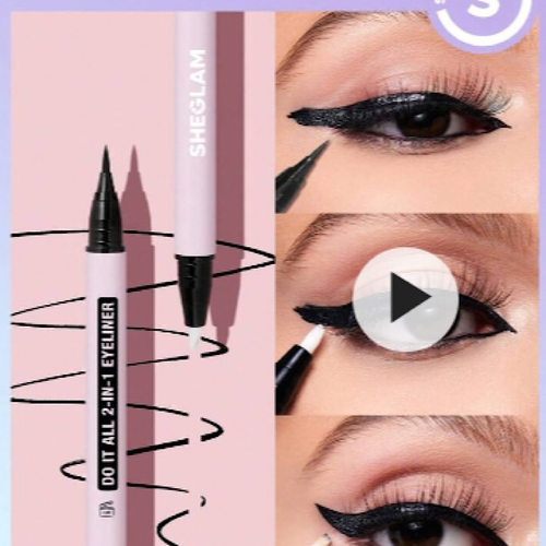 sheglam防水二合一眼线笔