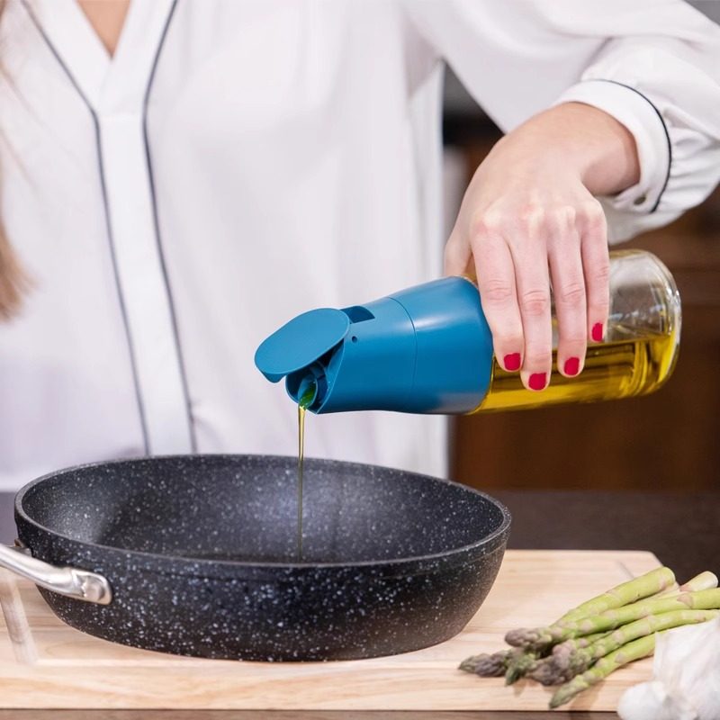 zuutii油壶厨房防漏玻璃油瓶酱油醋调料瓶自动开合大容量重力油罐,厨房/烹饪用具,油壶,淘宝优惠券,粉丝福利购,淘宝优惠卷