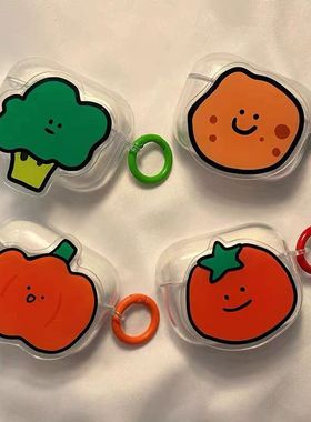 创意蔬菜水果适用OPPO Enco R3Pro蓝牙耳机保护套encor3Pro防摔软壳