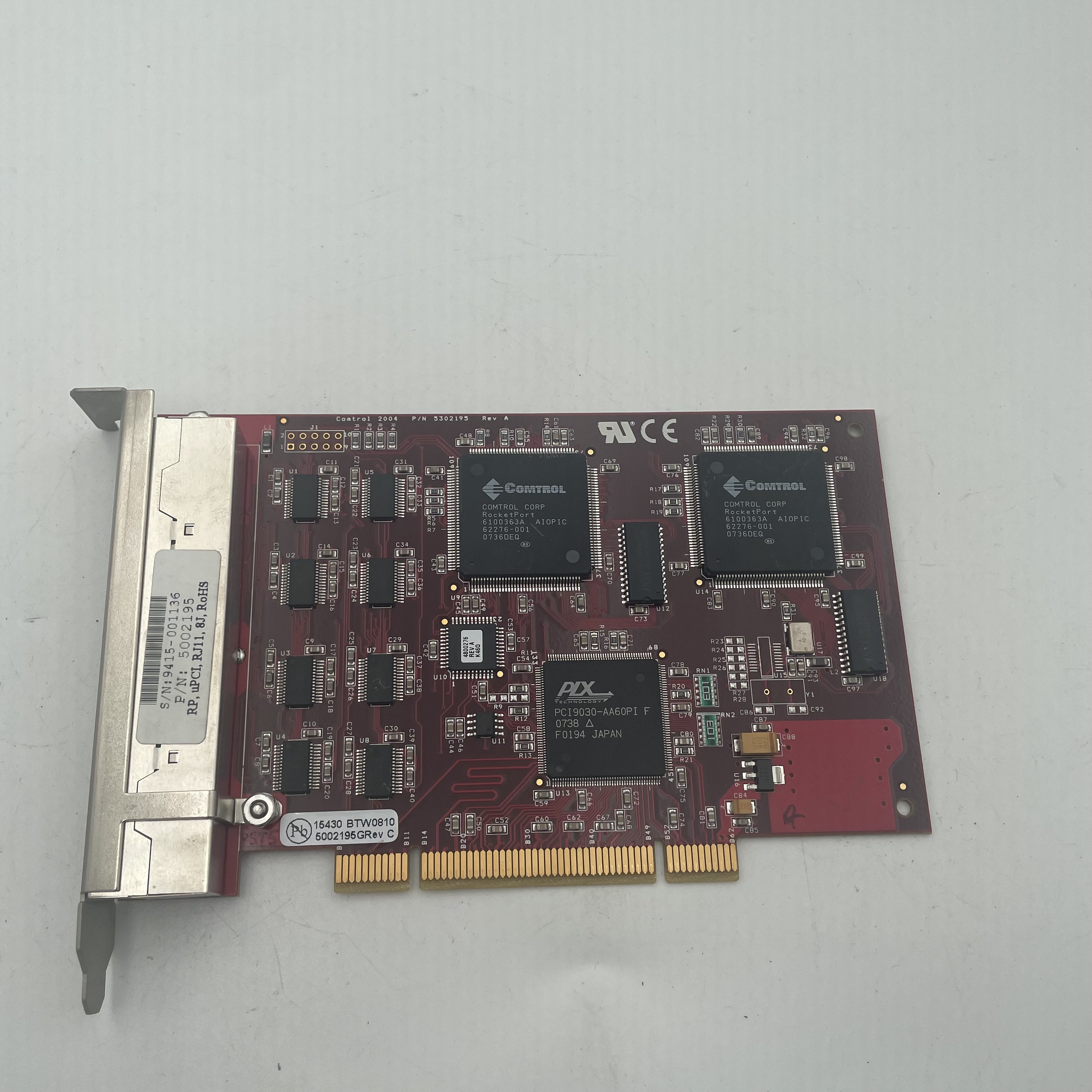 Comtrol Corporation 5302195数据采集卡P/N:5002195 RJ11 8网口