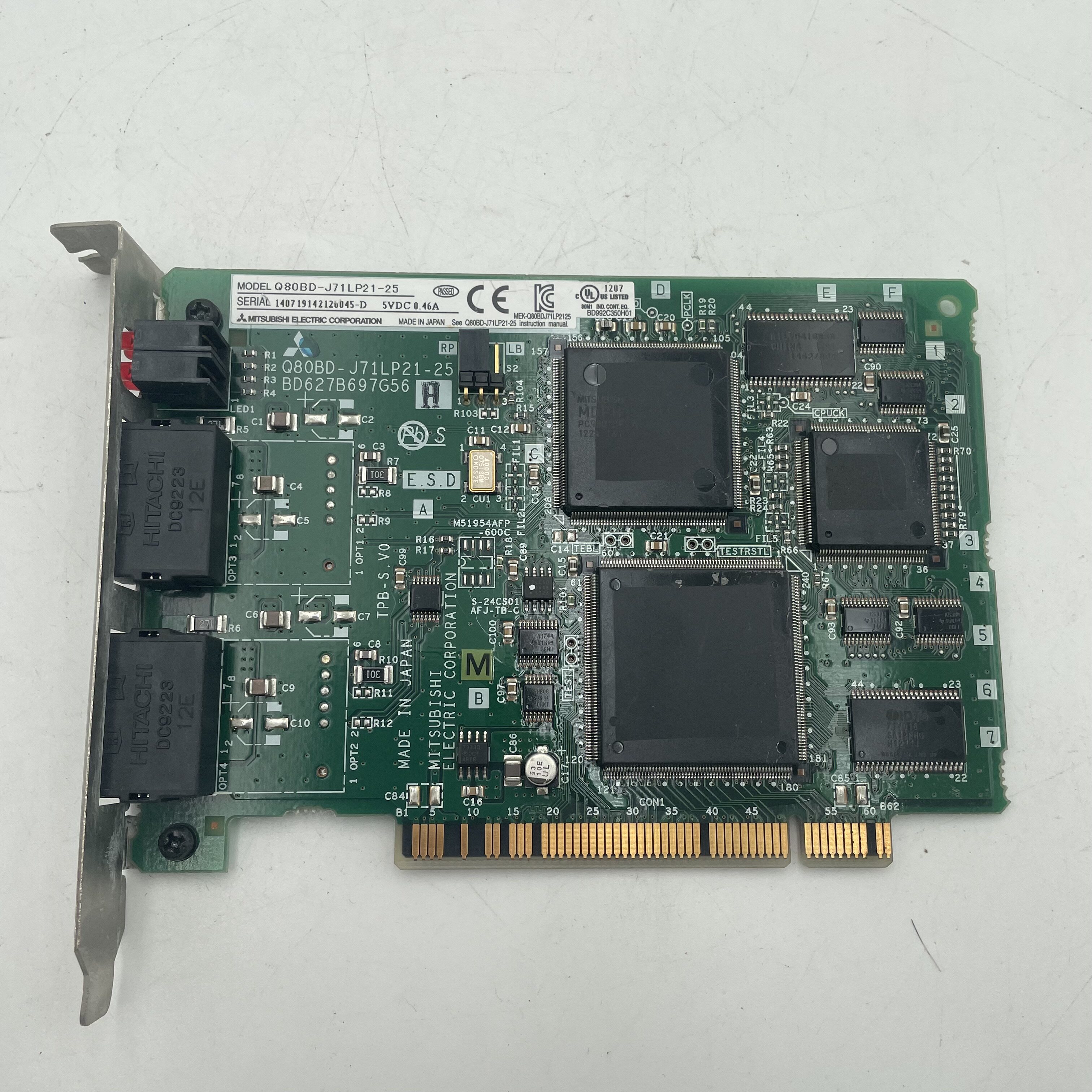 Q80BD-J71LP21-25 PLC模块PC端光纤