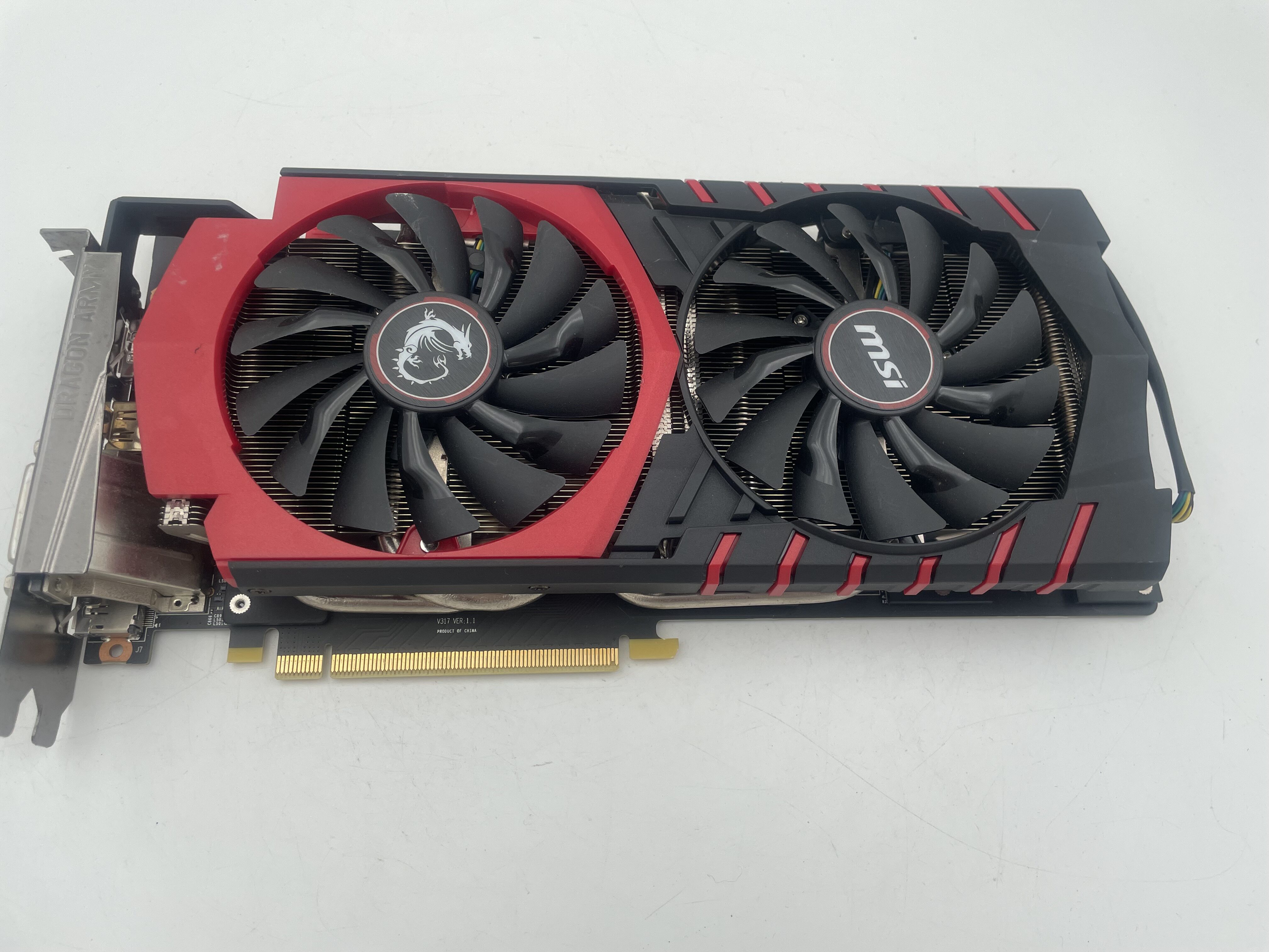微星 gtx980 4g红龙版 台式电脑高清游戏显卡